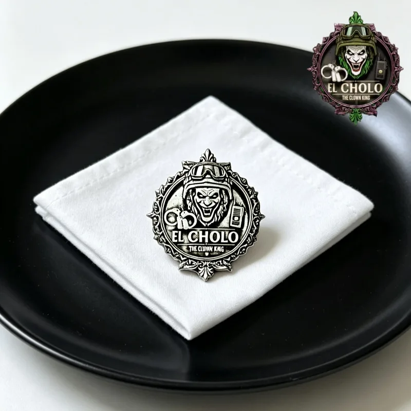 Custom Clown Logo Brooch Perso - Men Accessories Brooch recension och pris