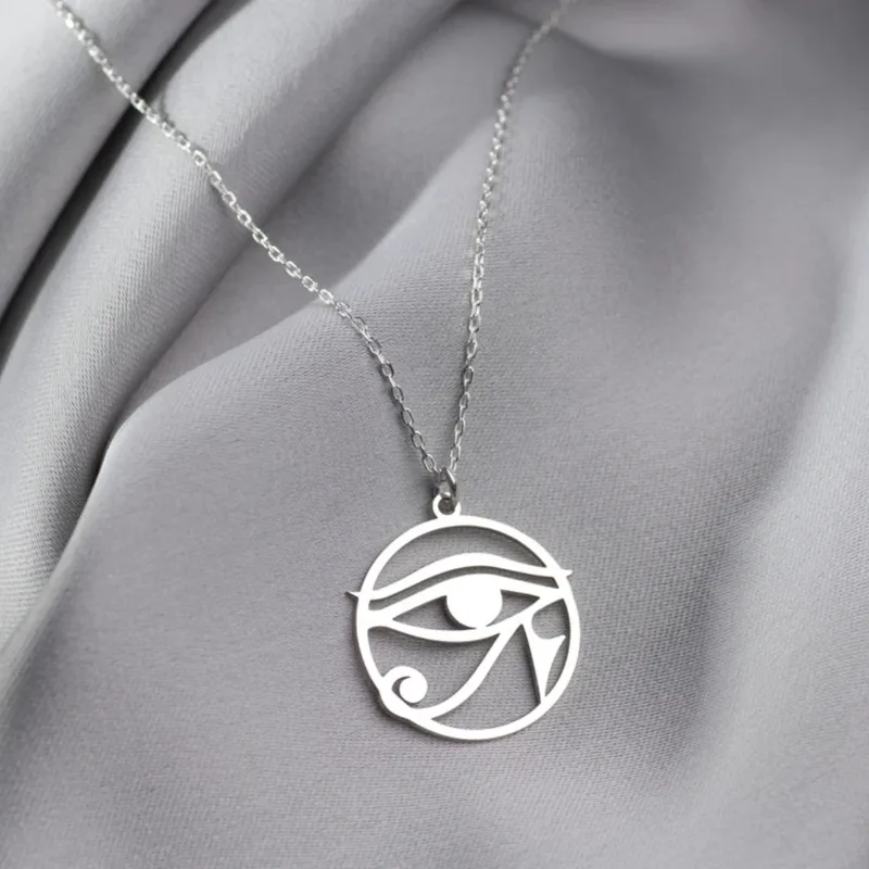 Retro Egypt Eye of Ra Pendant  - Men'S Accessories Jewelry Egypt recension och pris
