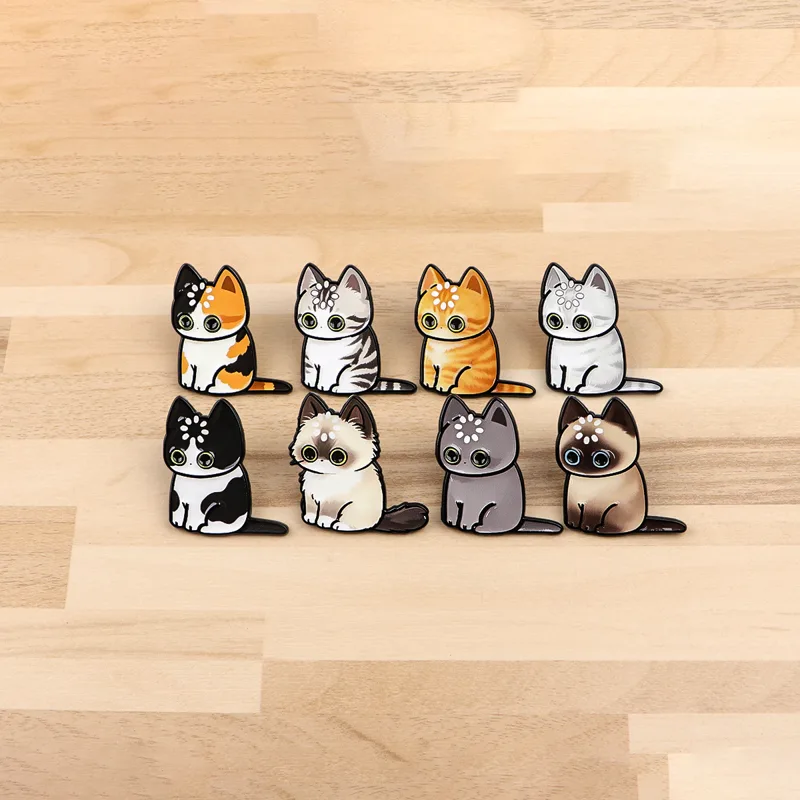 9pcs/set Cartoon Cats Men Lape - Men'S Accessories Watches recension och pris