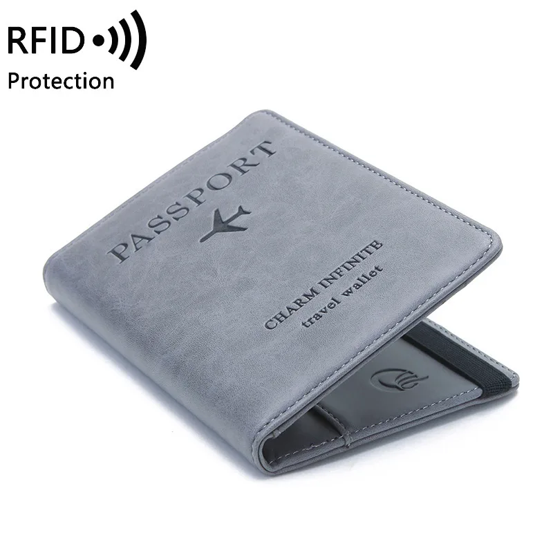 Unisex PU Leather Passport Hol - Passport Wallet Rfid recension och pris