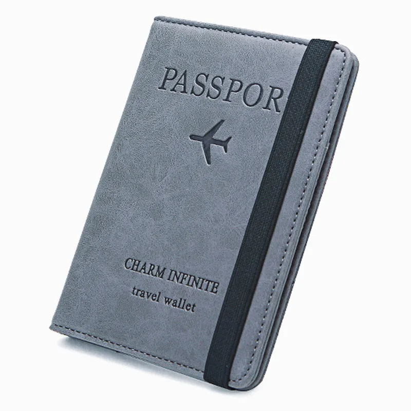 Unisex PU Leather Passport Hol - Passport Wallet Rfid recension och pris