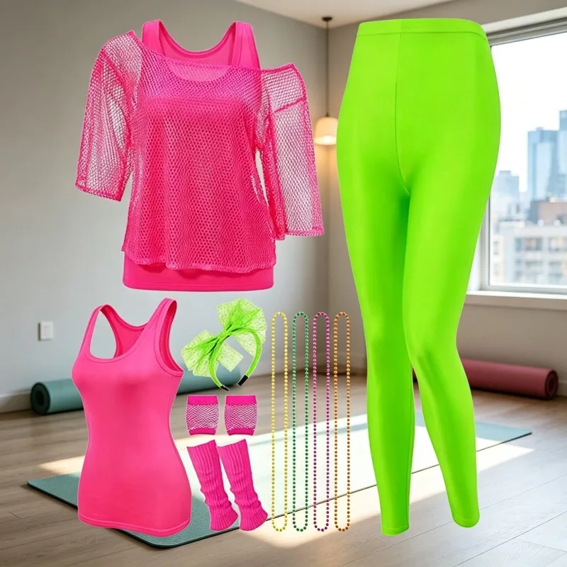 Complete 80s Fitness Instructo - Men'S Accessories In The 80S recension och pris