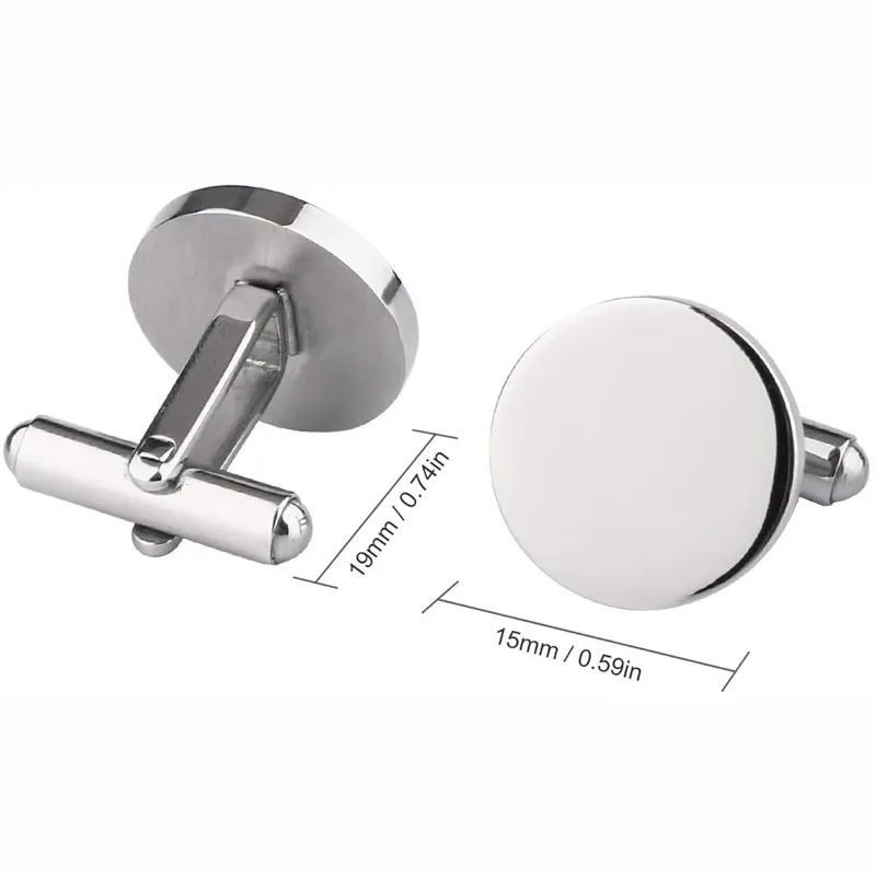 Custom Metal Cufflinks Tie Cli - Cufflink Box Set recension och pris
