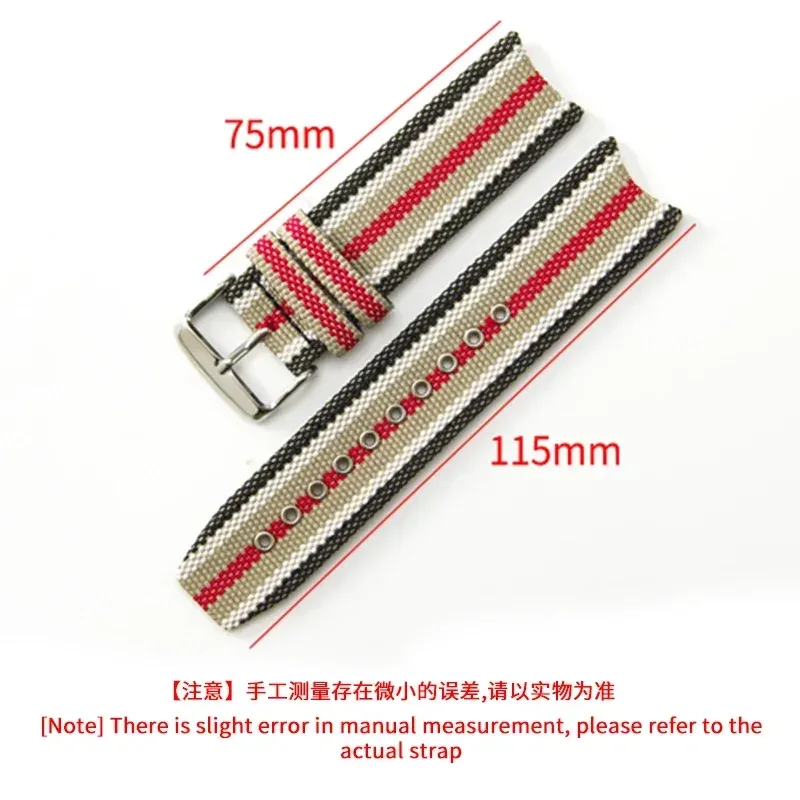 Woven Nylon Watchbands for Bur - Men'S Accessories Burberry recension och pris