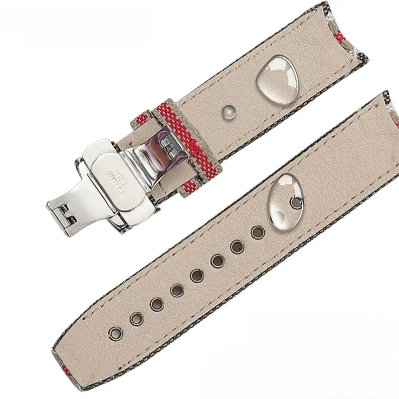 Woven Nylon Watchbands for Bur - Men'S Accessories Burberry recension och pris