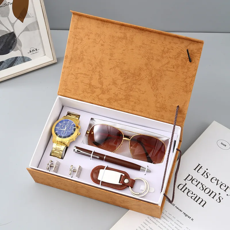New Watch Men's Gift Set with  - Cufflink Box Set recension och pris
