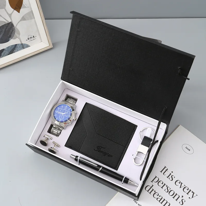 New Watch Men's Gift Set with  - Cufflink Box Set recension och pris