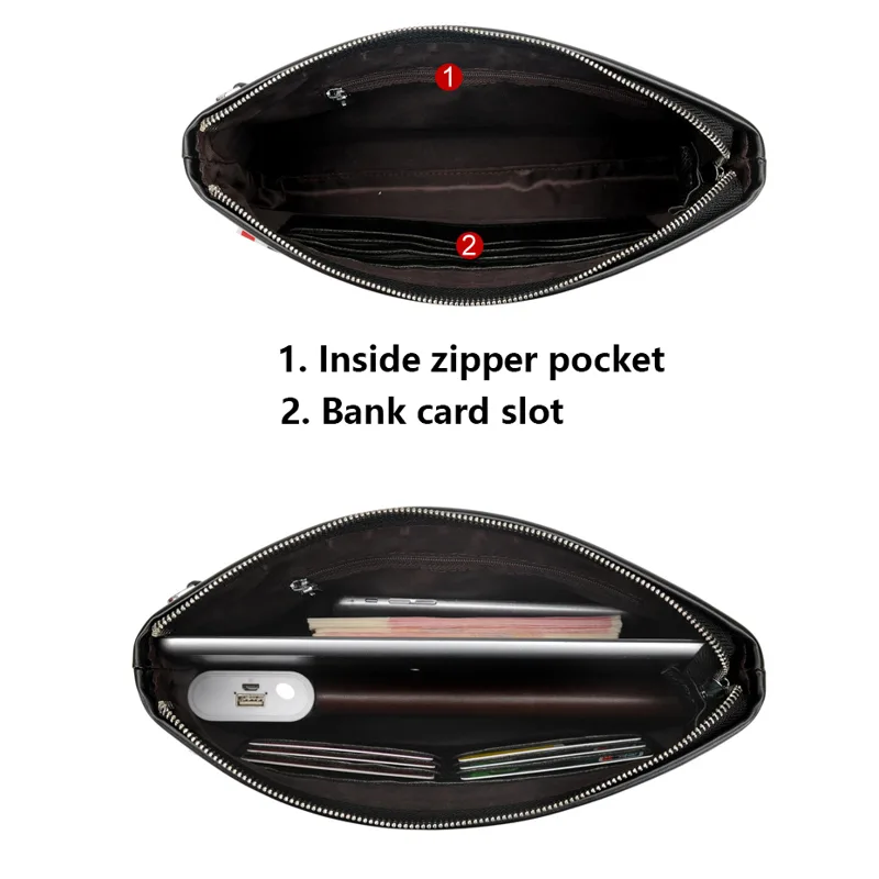 Luxury Brand Business Men Wall - Coin Holder Men recension och pris