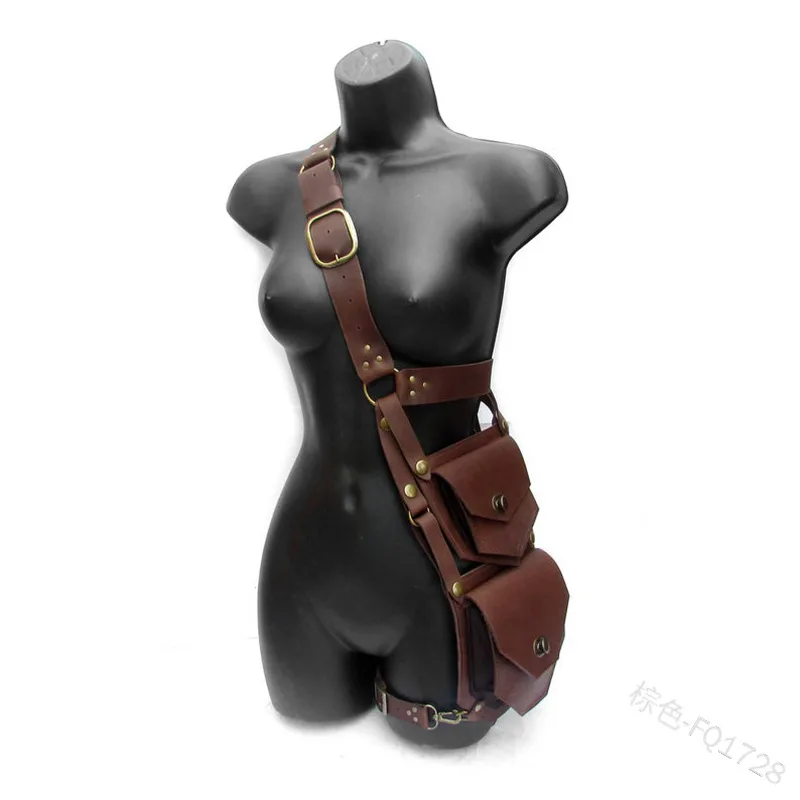 Medieval Pouch Bag Belt Leathe - Men'S Viking Accessories recension och pris