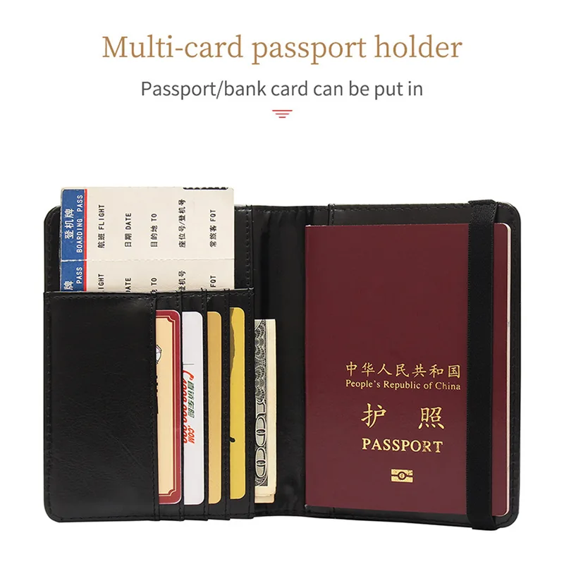 Rfid-Passport Holder For Trave - Passport Wallet Rfid recension och pris