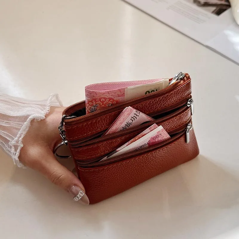 PU Leather Portable Money Coin - Coin Holder Men recension och pris