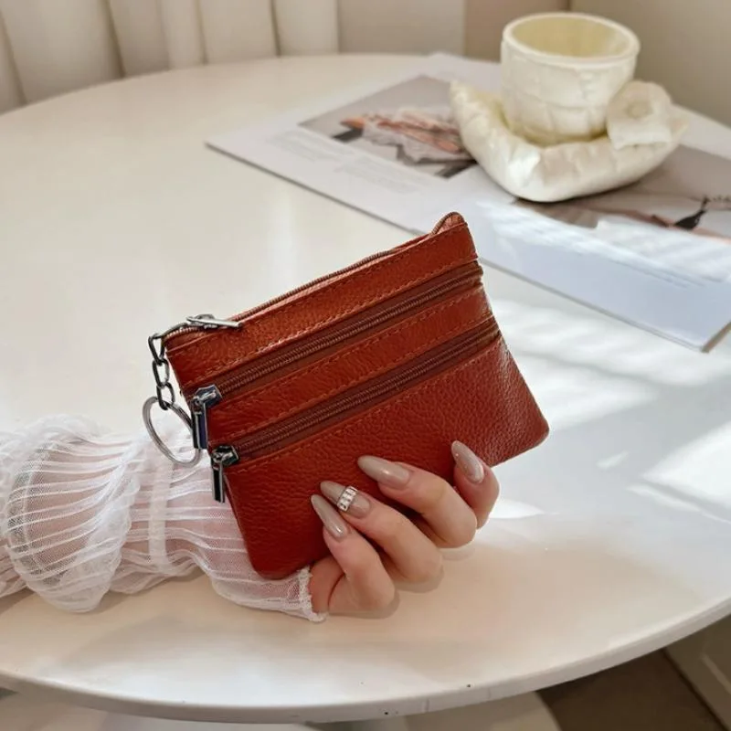 PU Leather Portable Money Coin - Coin Holder Men recension och pris