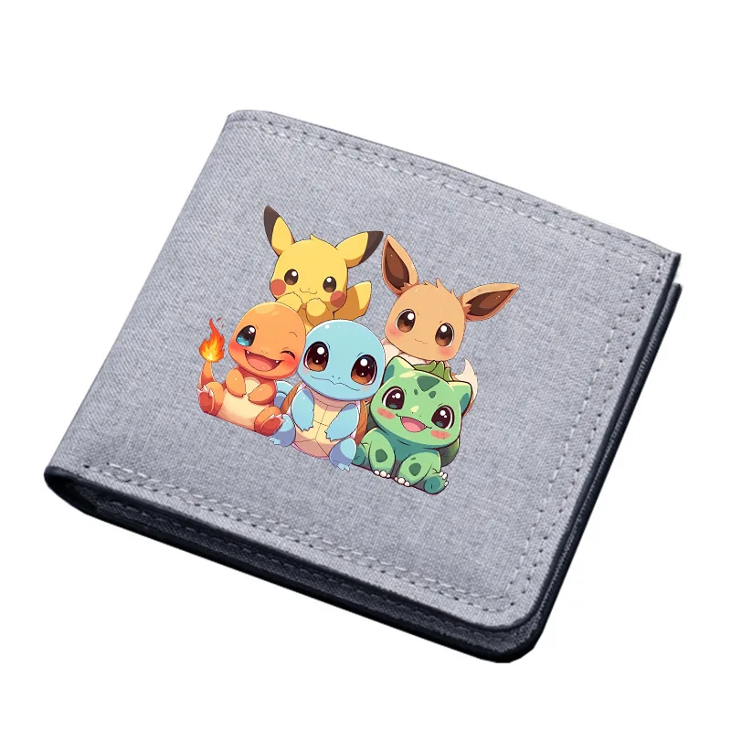 Anime Pokemons Wallet Printed  - Coin Holder Men recension och pris