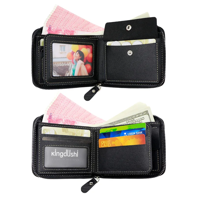 New Name Engraving Simple Shor - Coin Holder Men recension och pris