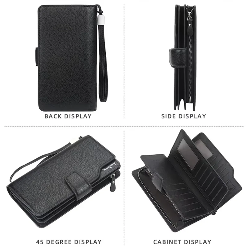 New Big Capacity Men Wallets C - Coin Holder Men recension och pris