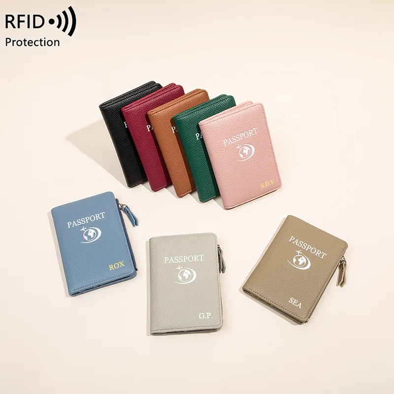 Travel Woman RFID Personalized - Passport Wallet Rfid recension och pris