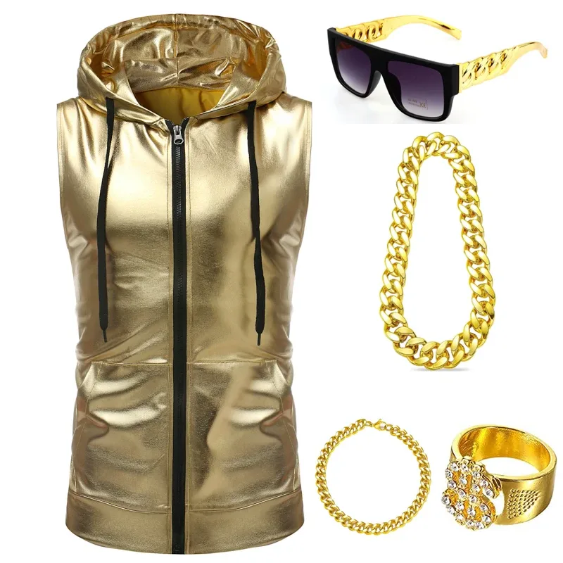 80s 90s Hip Hop Costumes Outfi - Men'S Accessories In The 80S recension och pris