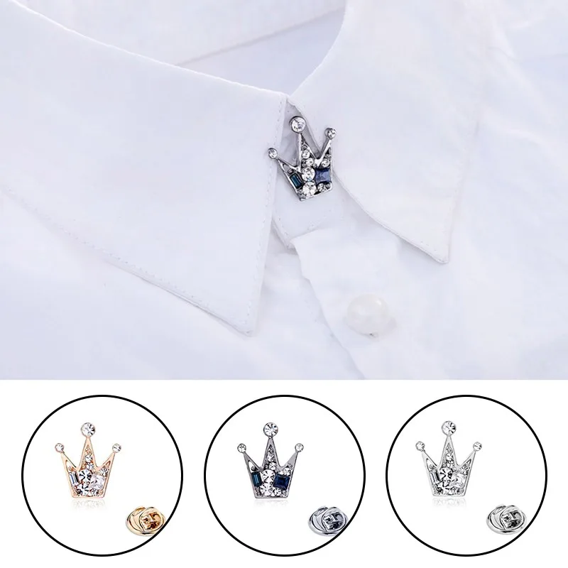 Luxury Metal Crown Brooch For  - Men Accessories Brooch recension och pris