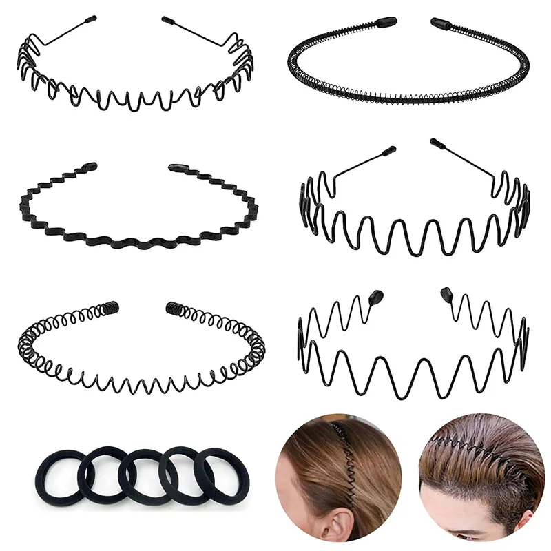 Unisex Metal Wavy Spring Hair  - Men Accessories Earrings recension och pris