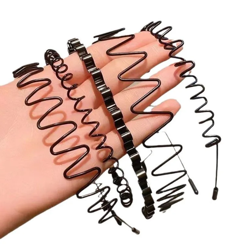 Unisex Metal Wavy Spring Hair  - Men Accessories Earrings recension och pris
