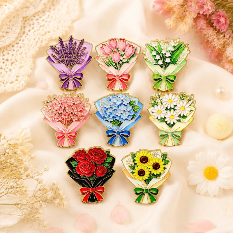 10pcs Bouquet Flowers Soft Ena - Men Accessories Bouquet recension och pris