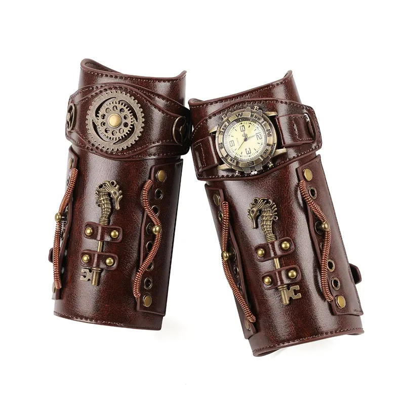 Steampunk Men Clock Gear Armor - Men'S Viking Accessories recension och pris