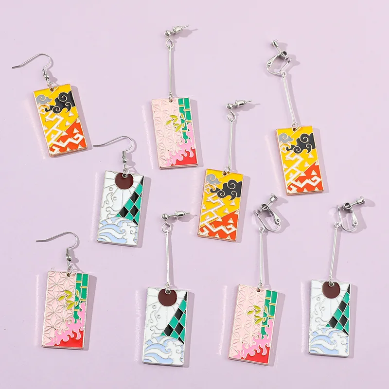 Anime Cartoon Periphery Fashio - Men Accessories Earrings recension och pris