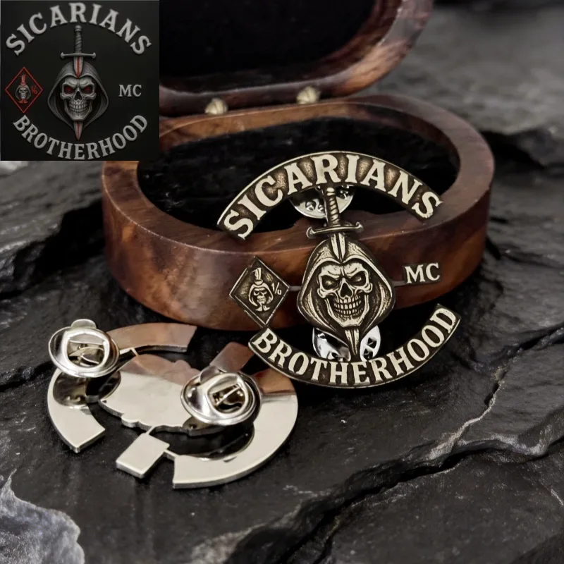 Personalized Custom MC Picture - Men Accessories Brooch recension och pris