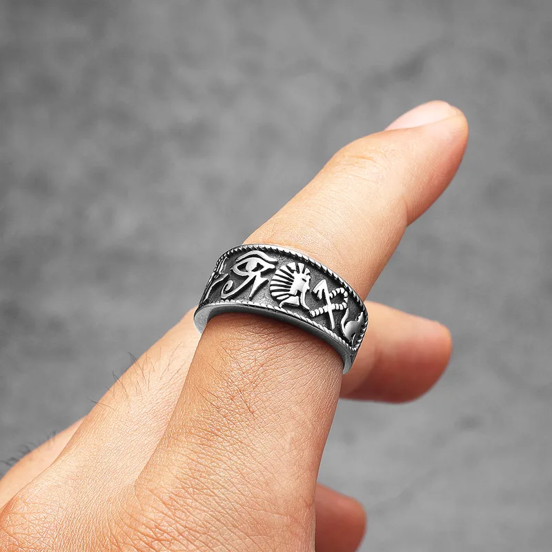 Egypt Pharaoh Eye of Horus Men - Men'S Accessories Jewelry Egypt recension och pris