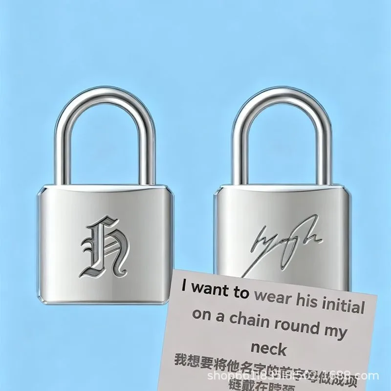 Ashionable Creative Metal Lock - Men Accessories Korea recension och pris