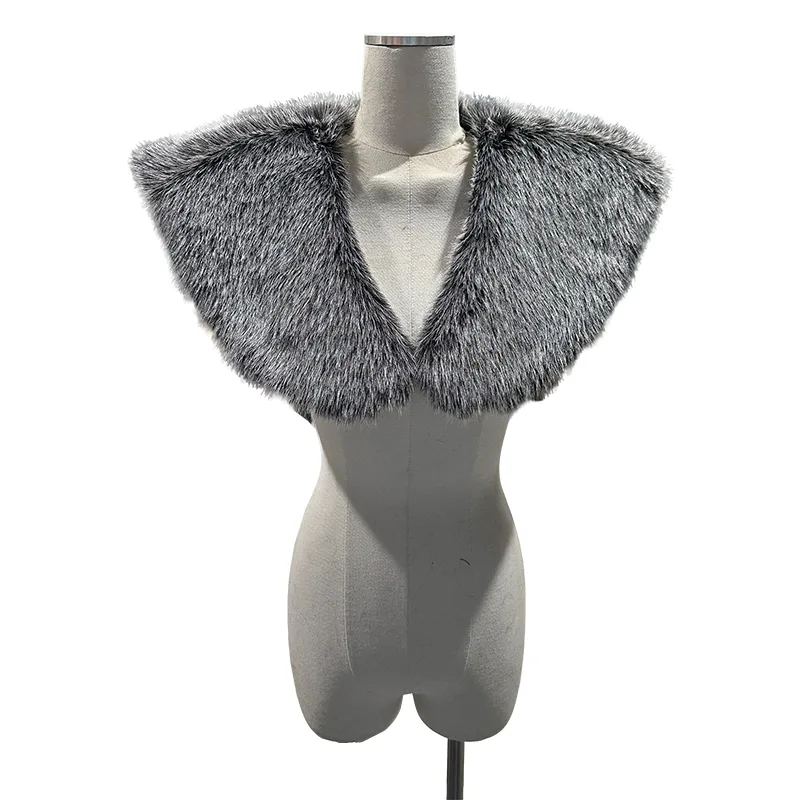 Medieval Faux Fur Collar Fur S - Men'S Viking Accessories recension och pris