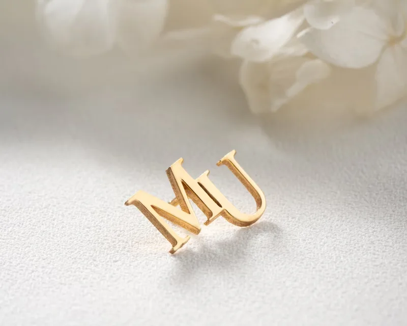 Personalized Initials Jacket L - Men Accessories Brooch recension och pris