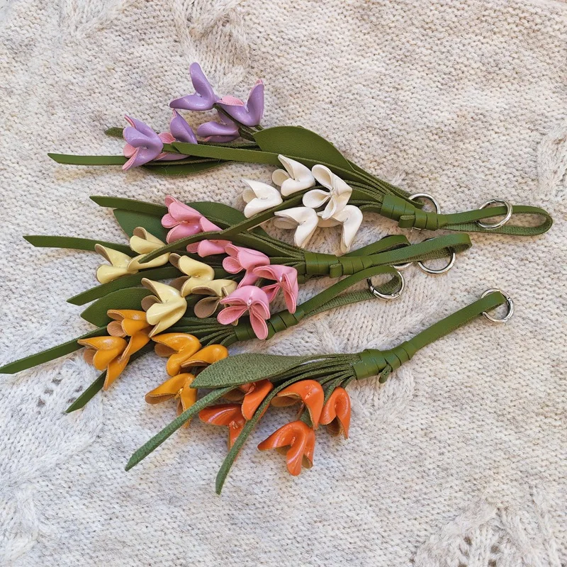 Handmade Tulip Bouquet Leather - Men Accessories Bouquet recension och pris