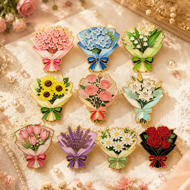 Bouquet Collection Brooch for  - Men Accessories Bouquet recension och pris