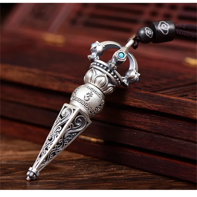 Six-character Truth Vajra Pest - Men Accessories Neck Chain recension och pris
