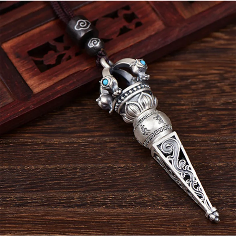 Six-character Truth Vajra Pest - Men Accessories Neck Chain recension och pris