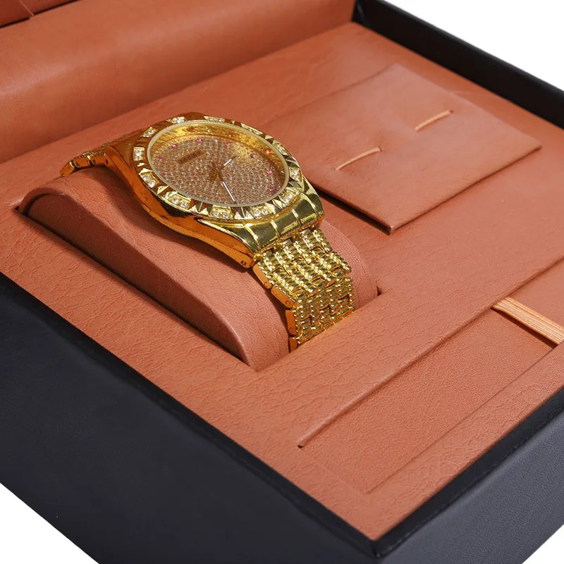 PU Leather Luxury Jewelry and  - Cufflink Box Set recension och pris