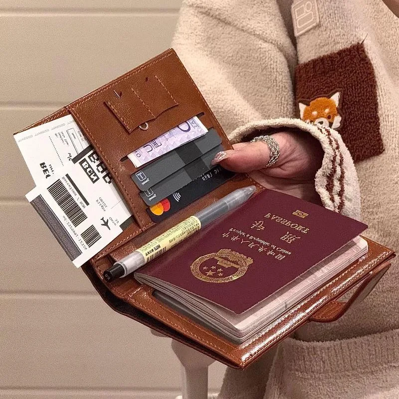 （Summer4）Travel Passport Walle - Passport Wallet Rfid recension och pris