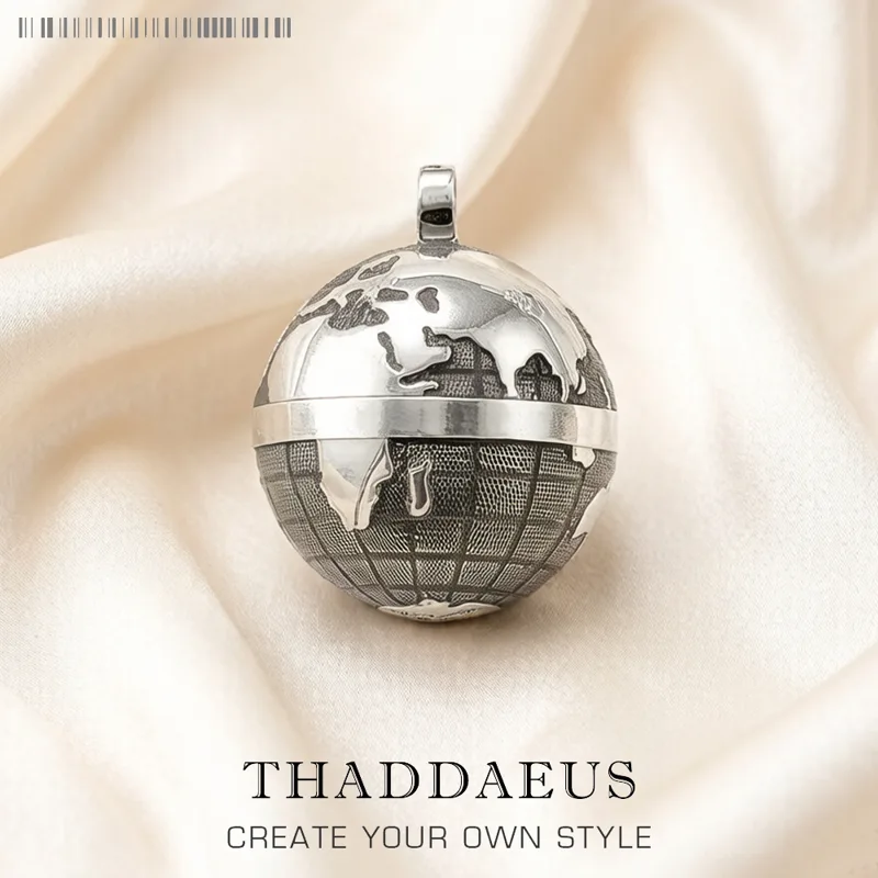 Pendant Gray Globe,Brand New F - Men'S Accessories Jewelry Brands recension och pris