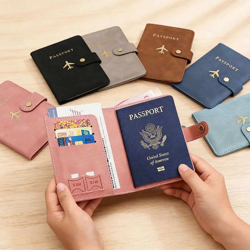 Leather Passport Holder Covers - Passport Wallet Rfid recension och pris