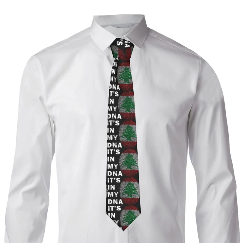 Mens Tie Lebanon in My DNA Leb - Men Accessories Lebanon recension och pris
