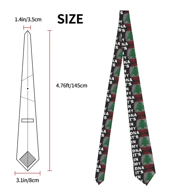 Mens Tie Lebanon in My DNA Leb - Men Accessories Lebanon recension och pris