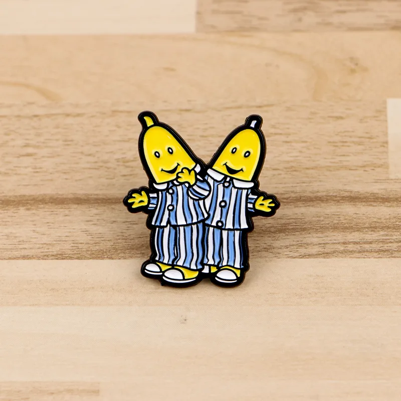 Funny Pajama Banana Man Enamel - Men Accessories Brooch recension och pris
