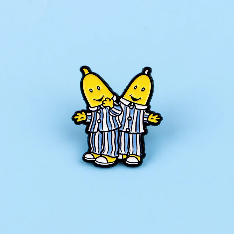 Funny Pajama Banana Man Enamel - Men Accessories Brooch recension och pris