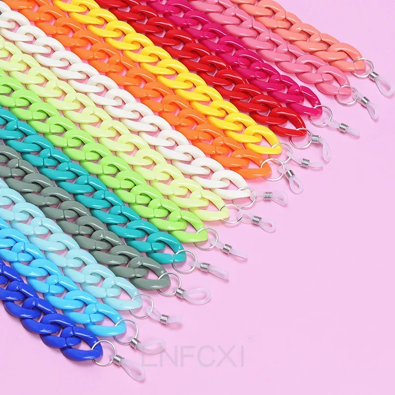 JNPCXI Fashion Acrylic Sunglas - Men Accessories Neck Chain recension och pris