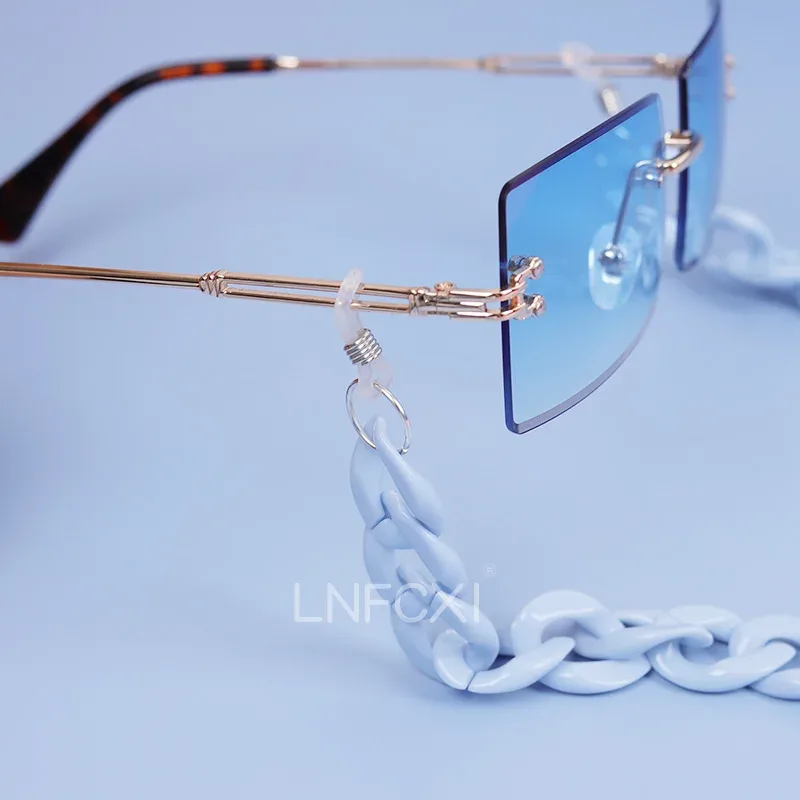 JNPCXI Fashion Acrylic Sunglas - Men Accessories Neck Chain recension och pris