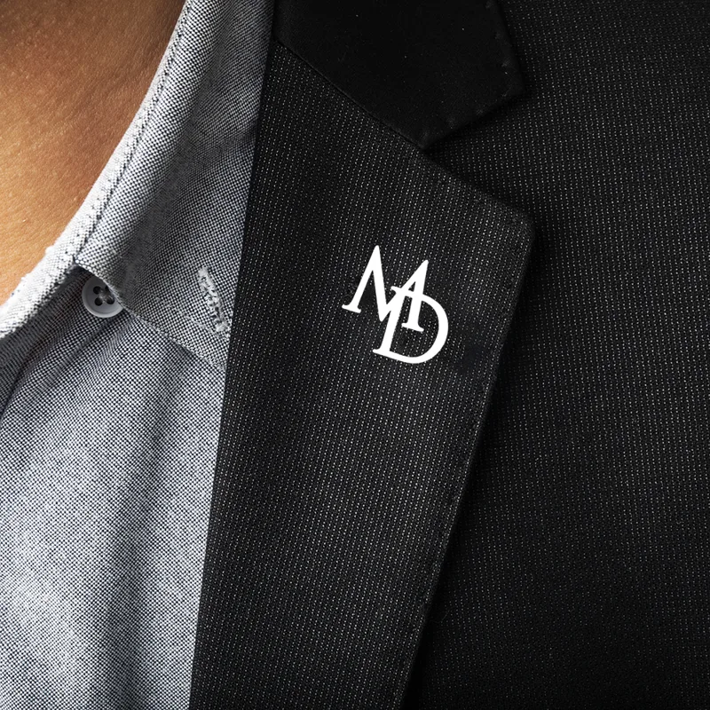 Tangula Custom Initials Brooch - Men Accessories Brooch recension och pris