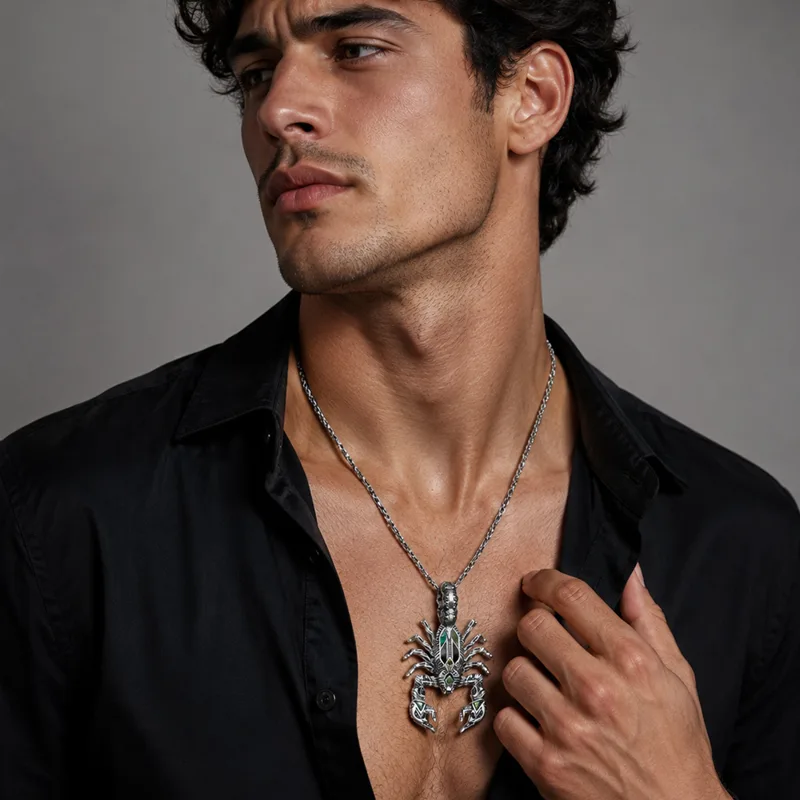 Pendant Scorpion Brand New Per - Men'S Accessories Jewelry Brands recension och pris