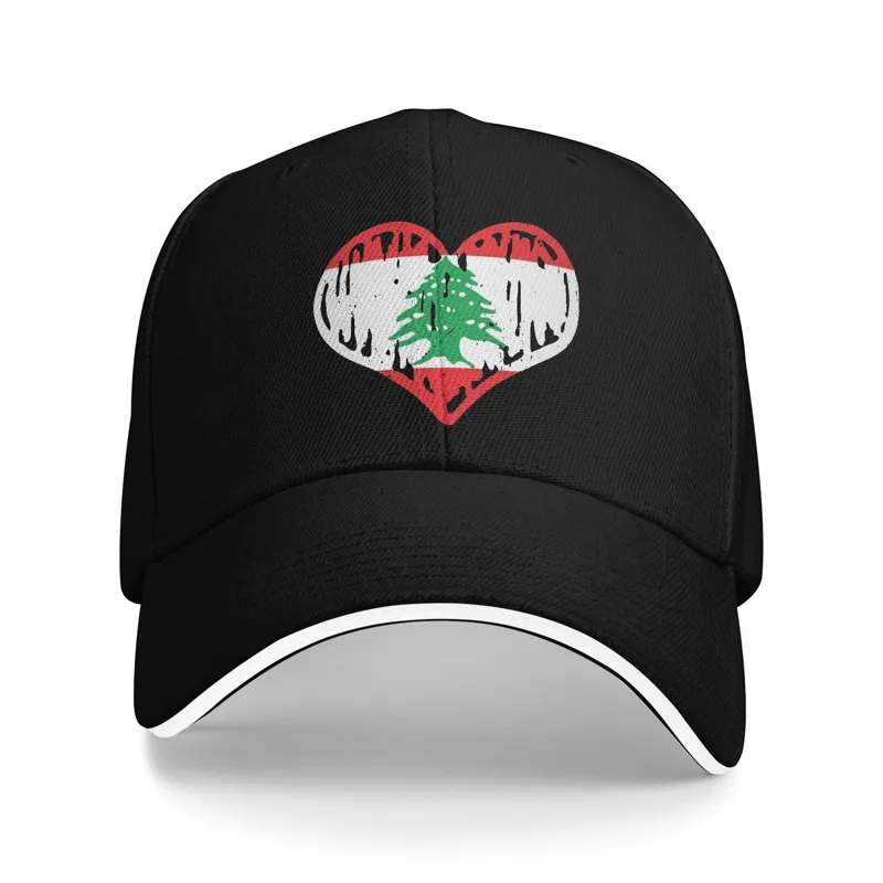 Lebanon Flag Heart Accessories - Men Accessories Lebanon recension och pris