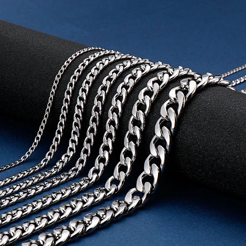 925 sterling silver plated Fla - Men Accessories Neck Chain recension och pris